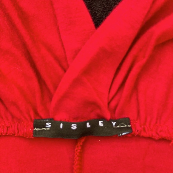 SISLEY ❤️ Red Mini-Dress ✨ - Picture 3 of 3